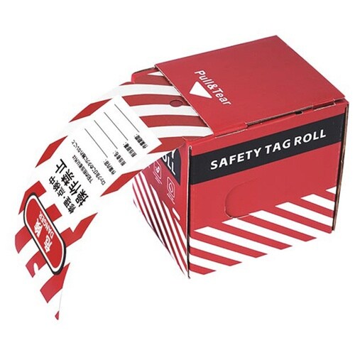 タグアウト用ライフタグロール 操作禁止