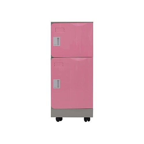 床頭台 ピンク 鍵無し MT−90PK