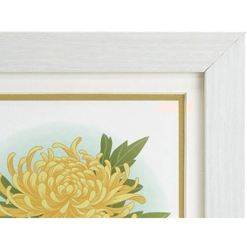 ミニ色紙額 3面額 ホワイト MSHI−