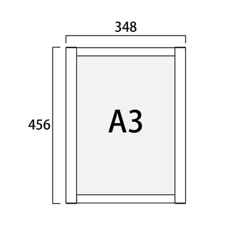フラットオープンパネル A3 FOPA−