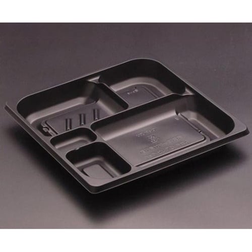 饗膳 70 中皿4 黒 1ケース(50個