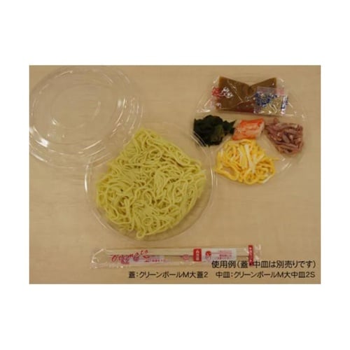 冷麺容器 バイオ M 大 本体 新 1袋