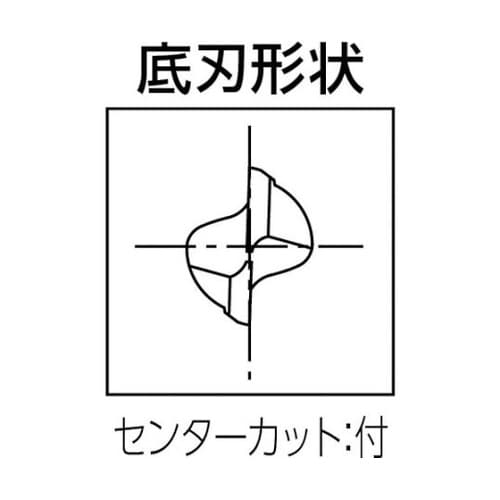 超硬スクエアエンドミル FXコート2刃ロ