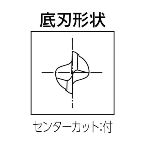 超硬スクエアエンドミル FXコート2刃ス