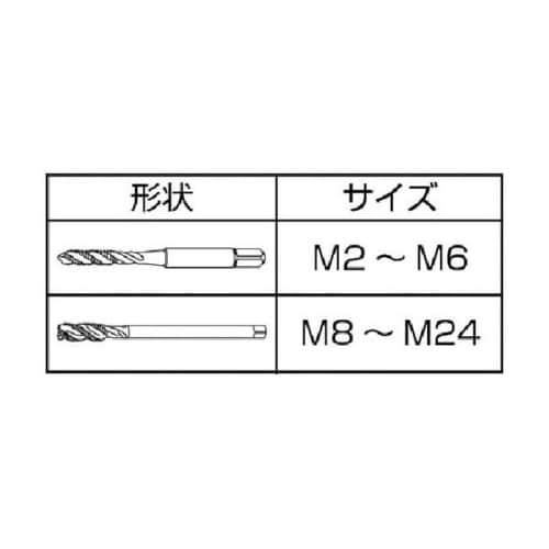 ステンレス鋼用スパイラルタップ SU+S