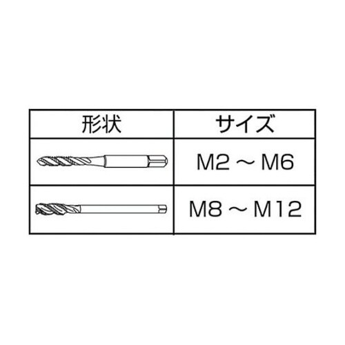 アルミ材用スパイラルタップ AL−SP