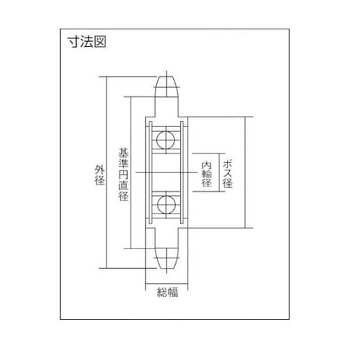ID50C15D17 アイドラー ホイル