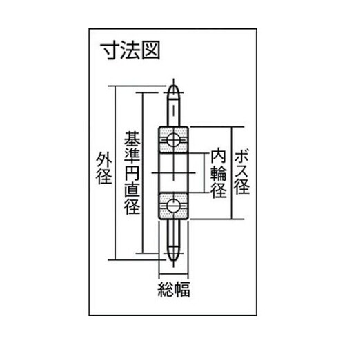 SIS415 スプロケットアイドラー