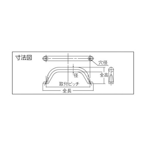 MG190 ステンレス大型ハンドルMG型