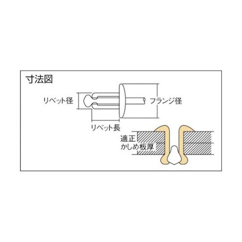NSA46EB ブラインドリベットエコ