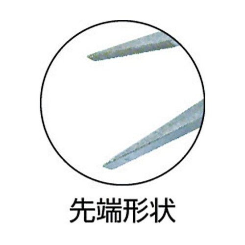 FN103Nフラットノーズプライヤギザ付