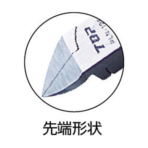 PLN125プラスチックニッパ(バネ付)