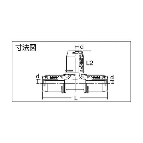 OT10T ワンタッチ継手チーズ