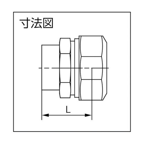 25PGM1 PE継手オネジ1種25mm