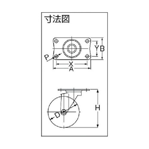 320ER75 E型自在ゴム車