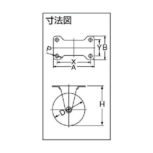 320ERR125 固定ゴム車