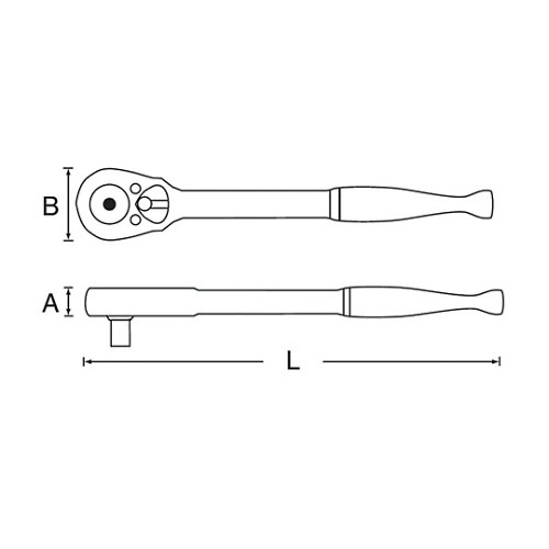11531 1/4ラチェットハンドル