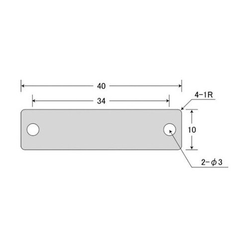 AL104H 刻印用アルミプレート