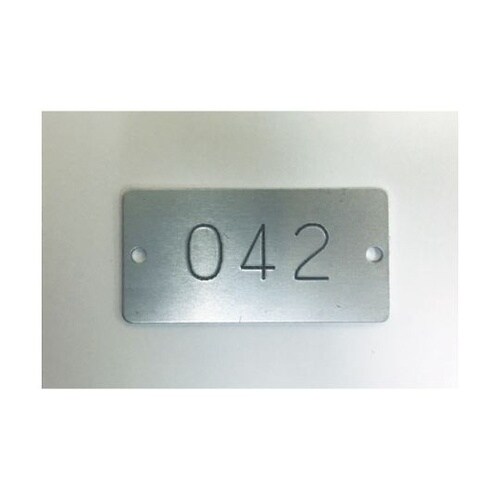 AL204H 刻印用アルミプレート