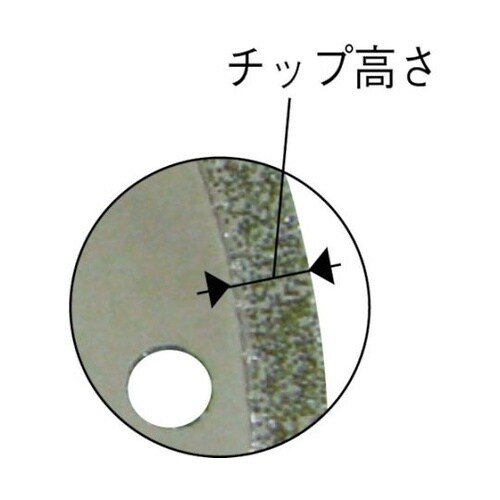 DDP105 電着ダイヤカットソー105