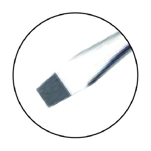 樹脂柄ドライバー 刃先:5.95 軸長1