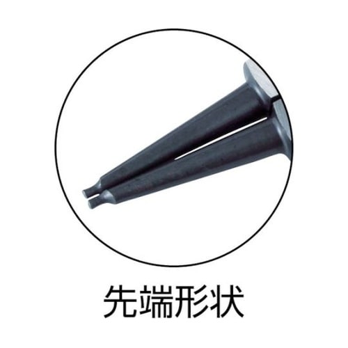 スナップリングプライヤ(ストレートタイプ