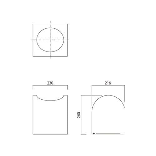 SK−FEB−FG310 消火器ボックス