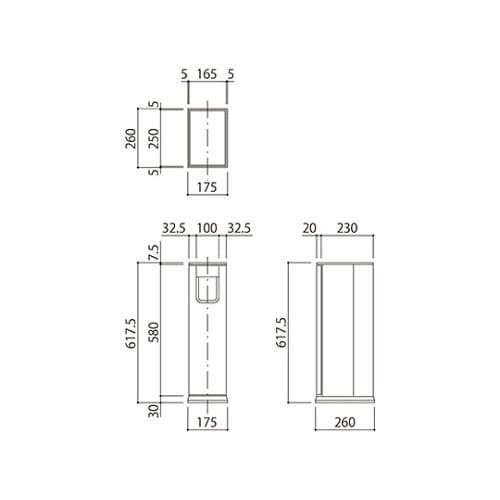 SK−FEB−7 消火器ボックス