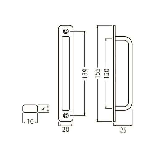 DB−3 角形座付取手大大仙徳