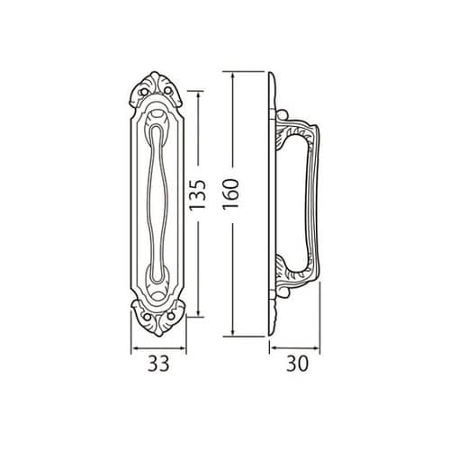 DZ−10 ダンヒル座付取手小仙徳