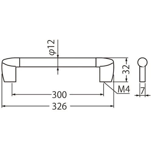 HC−36ハンドル300鏡面磨純金