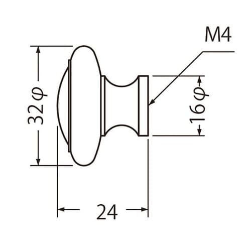 KB−51 オデオンツマミ大AS