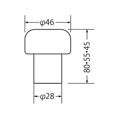 RB−8マッシュルーム戸当り80WH