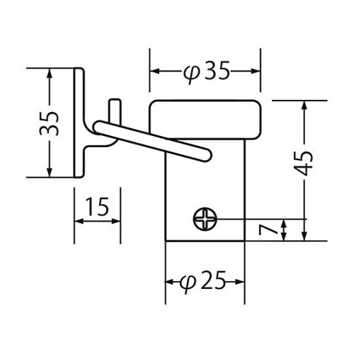 RB−14アオリ止付ラジアル戸当仙徳