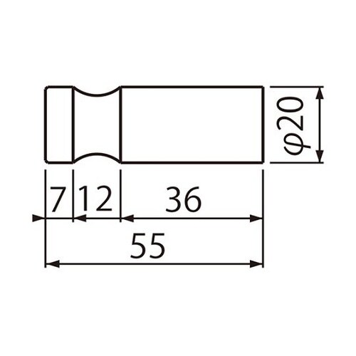 ST−55 リールフックヘアーライン