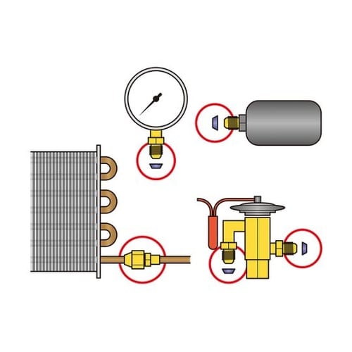 フレア継手漏れ防止パッキン”フレアタイト
