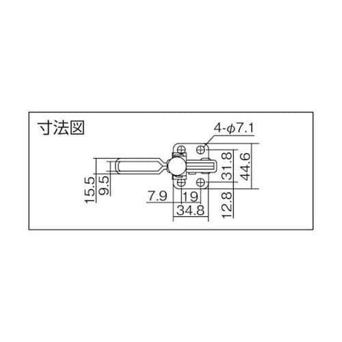 ISKHV4530XL トグルクランプ