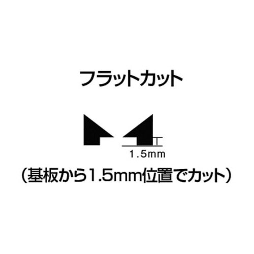 YN104 カットニッパー横型φ1.3