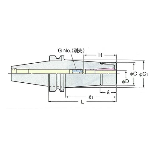 BT30−VC6−60 VCホルダ