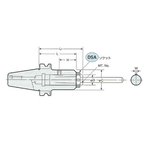 BT50SLB35−120ロックホルダ