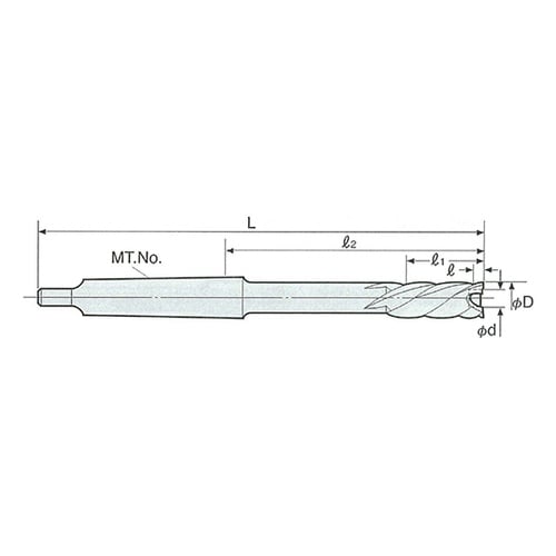 FMM−39.0 底付き用超硬ミルリーマ