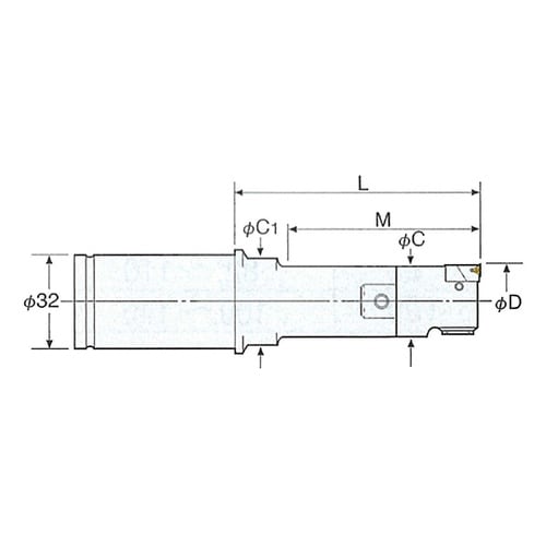 K32ZMAC42110 ボーリングバー