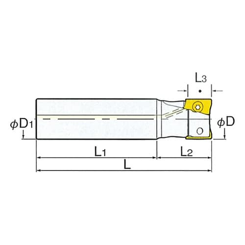 S20−MDPE20−100 エンドミル
