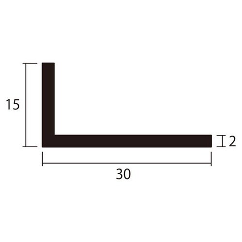 アングル1m2.0×15×30ステン4本