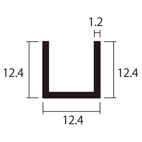 チャンネル1m1.2×12.4×12.4