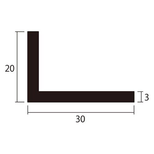 アングル2m3.0×20×40銀2本
