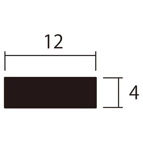 アルミ平棒2m4.0×12銀2本