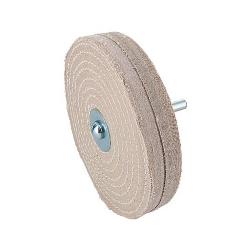 N−100 軸付布バフ 100mm