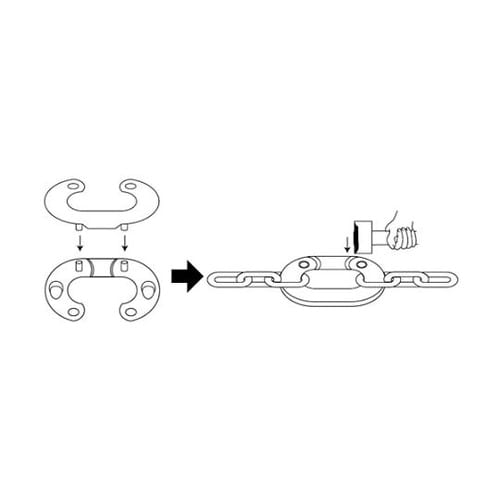 ステンレス コネクティングリンク 線径1
