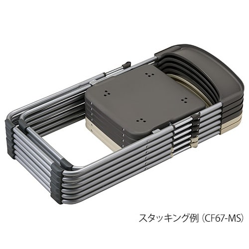 スチール折り畳み椅子 CF68−MX C